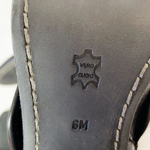 Donald J. Pliner Devi7 tall black leather boots 6 - Picture 10 of 10